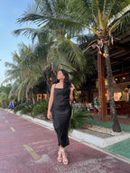 Vestido Naieli Cetim