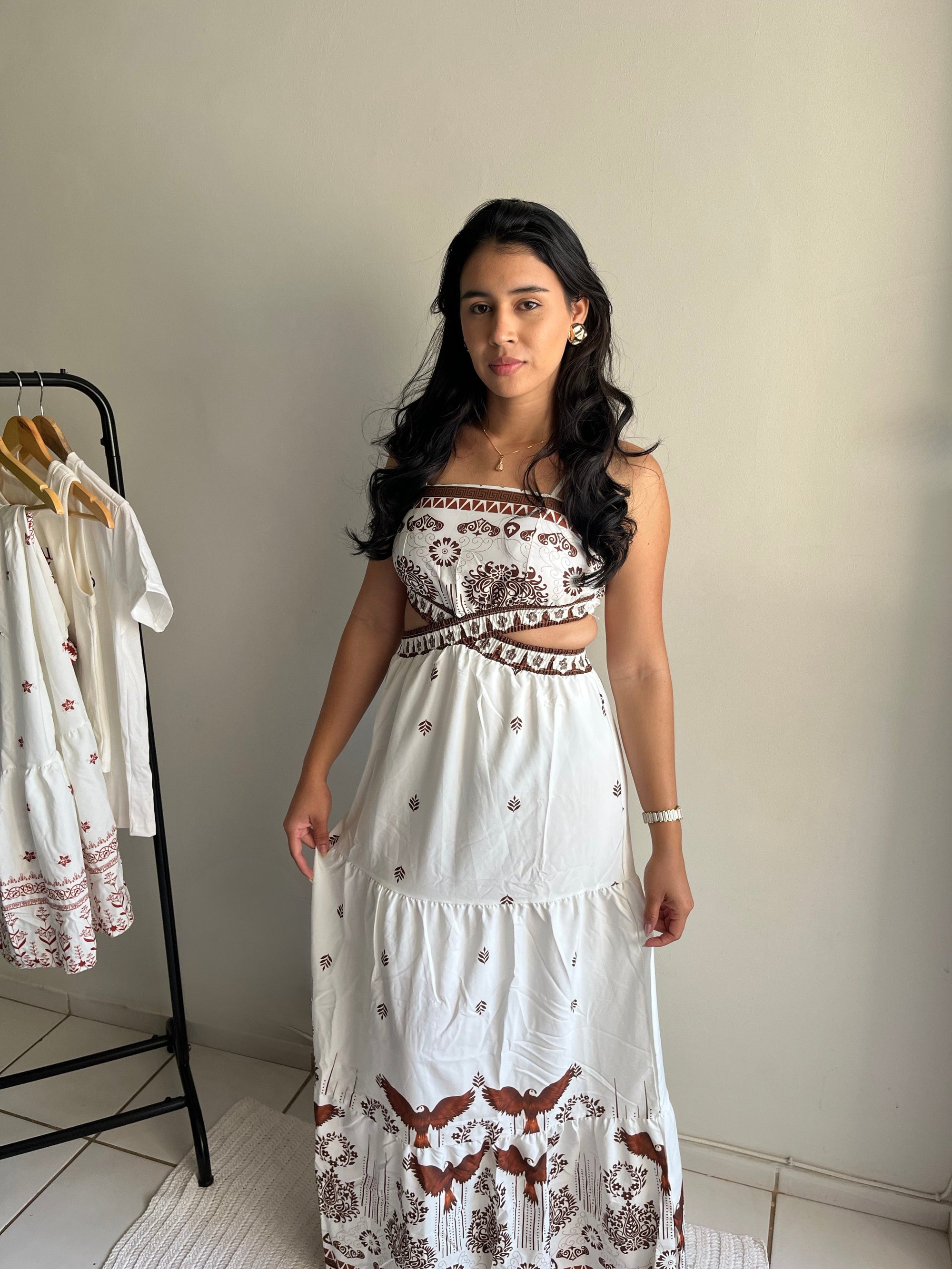 Vestido Maya Estampado