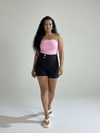 Body Canelado Tomara que caia