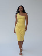 Vestido Longo Canelado