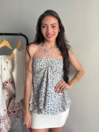 Blusa Bata Premium Floral