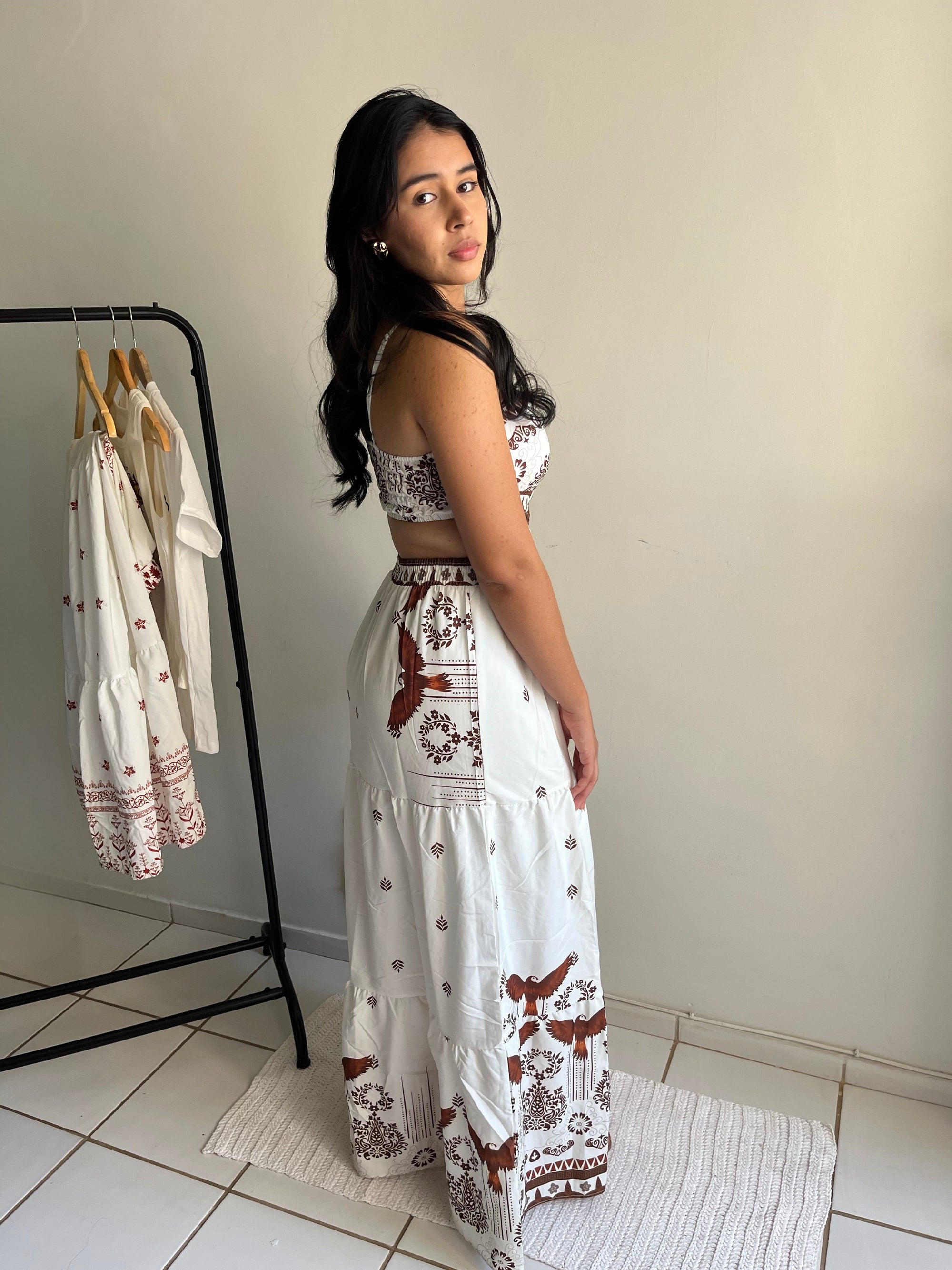 Vestido Maya Estampado