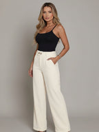 Calça Social com botões (Alfaiataria)