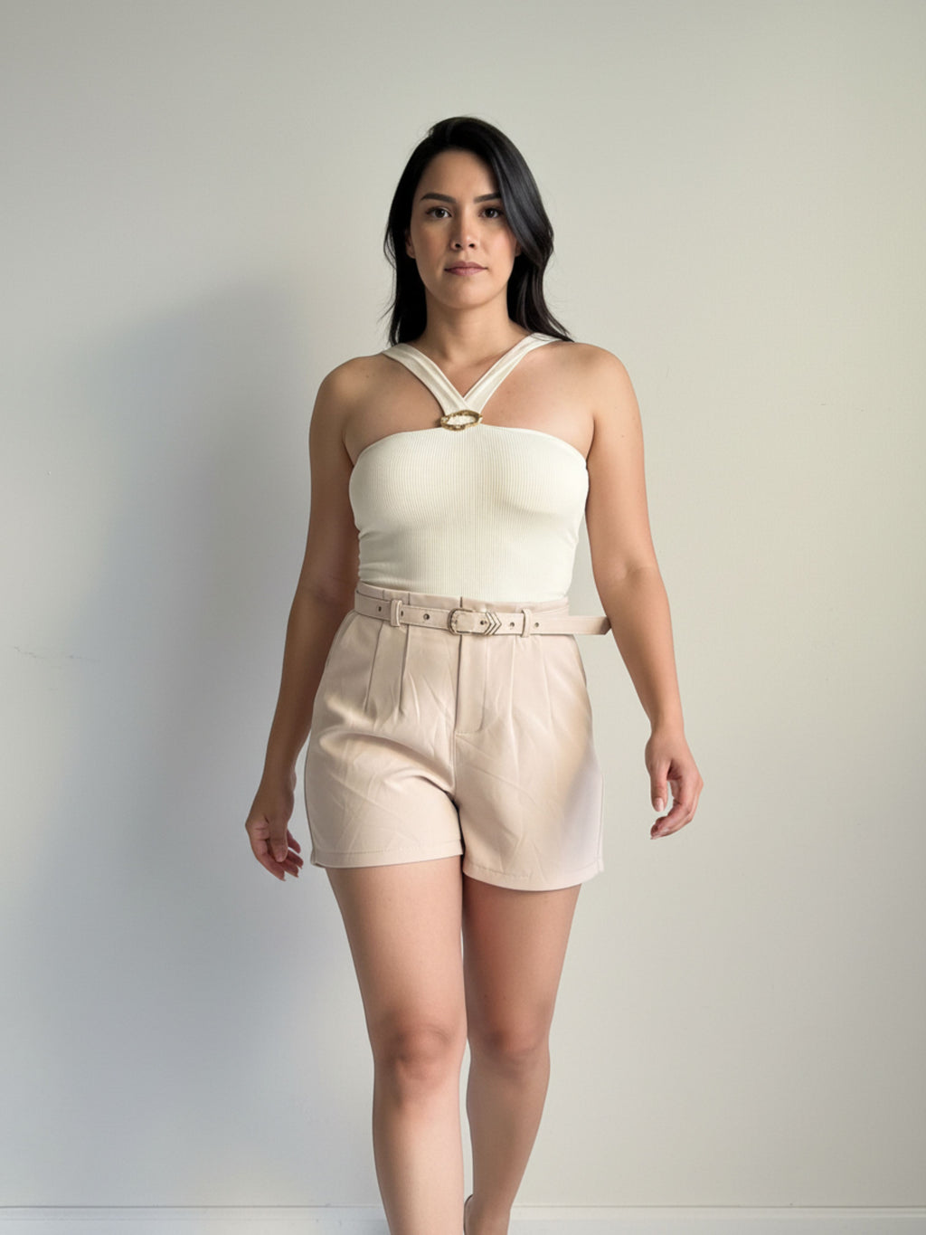 Short de Alfaiataria com Cinto