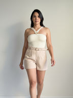 Short de Alfaiataria com Cinto