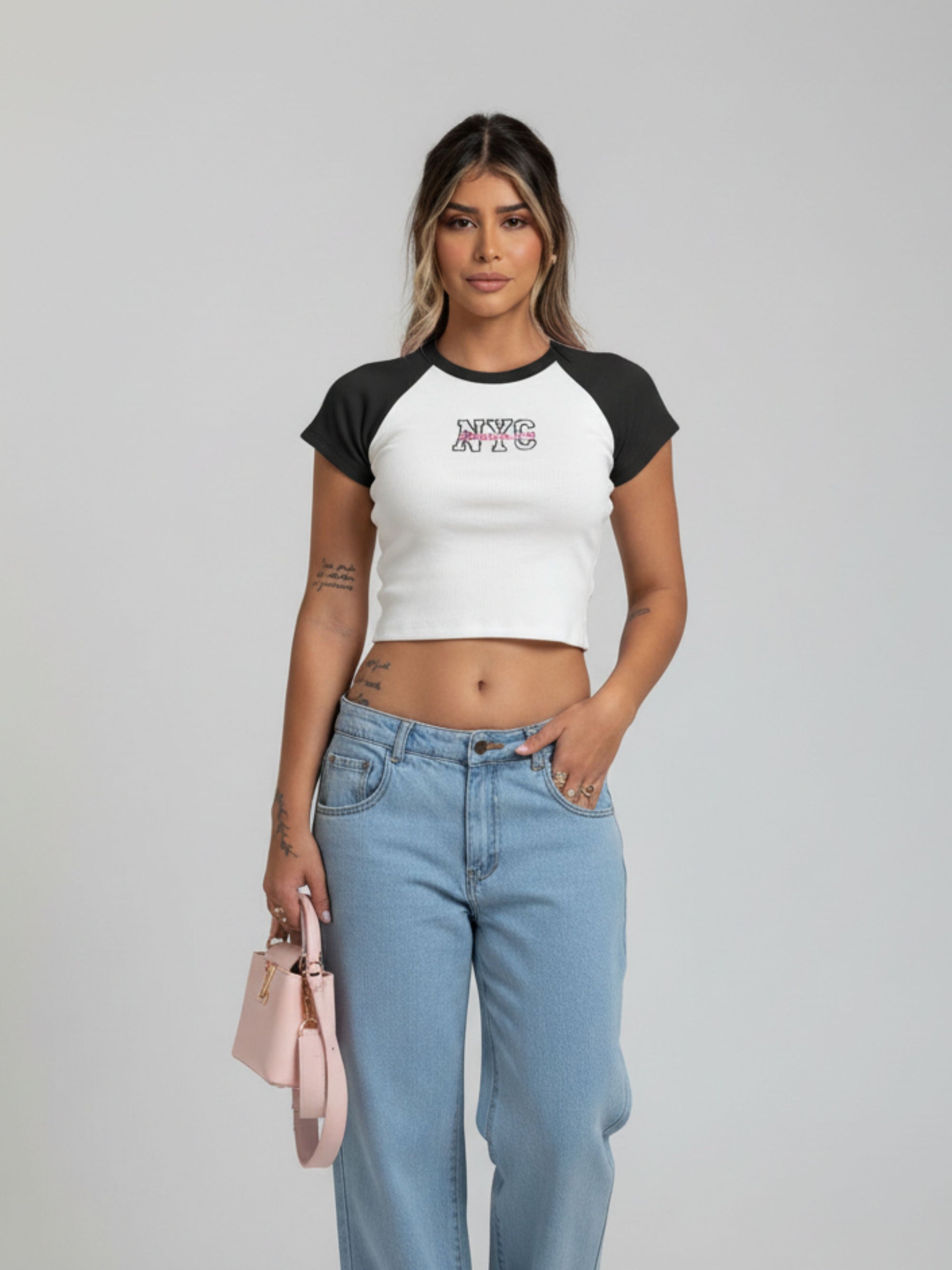 Baby Tee Cropped NYC