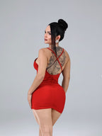 Vestido  "X" nas costas