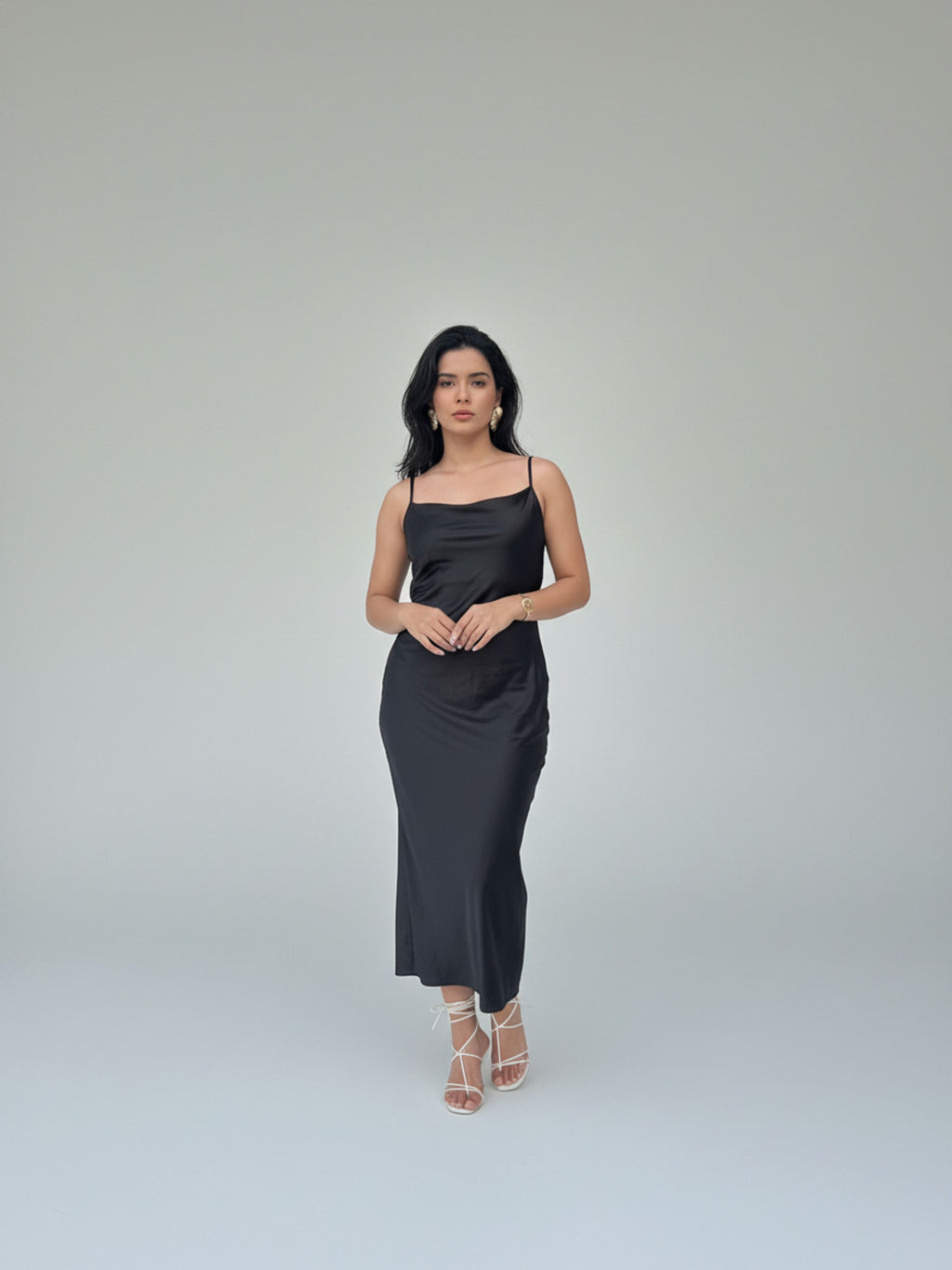 Vestido Naieli Cetim