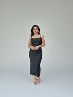 Vestido Naieli Cetim