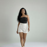 Body Canelado Tomara que caia