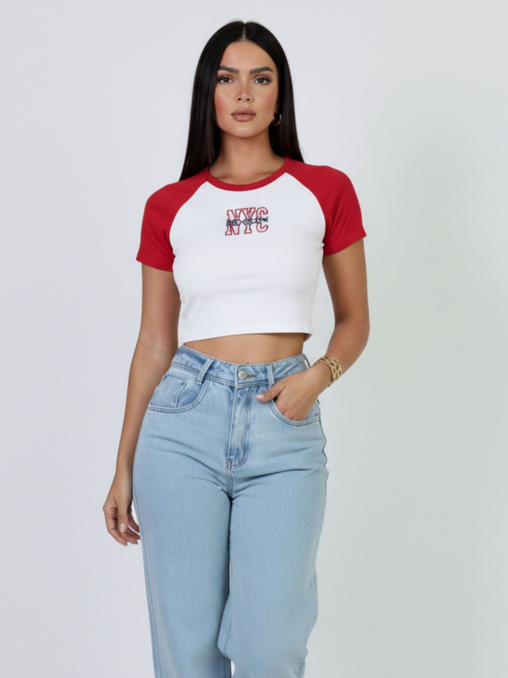 Baby Tee Cropped NYC