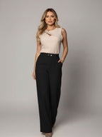 Calça Social com botões (Alfaiataria)