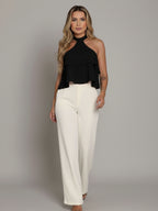 Cropped Bata amarração