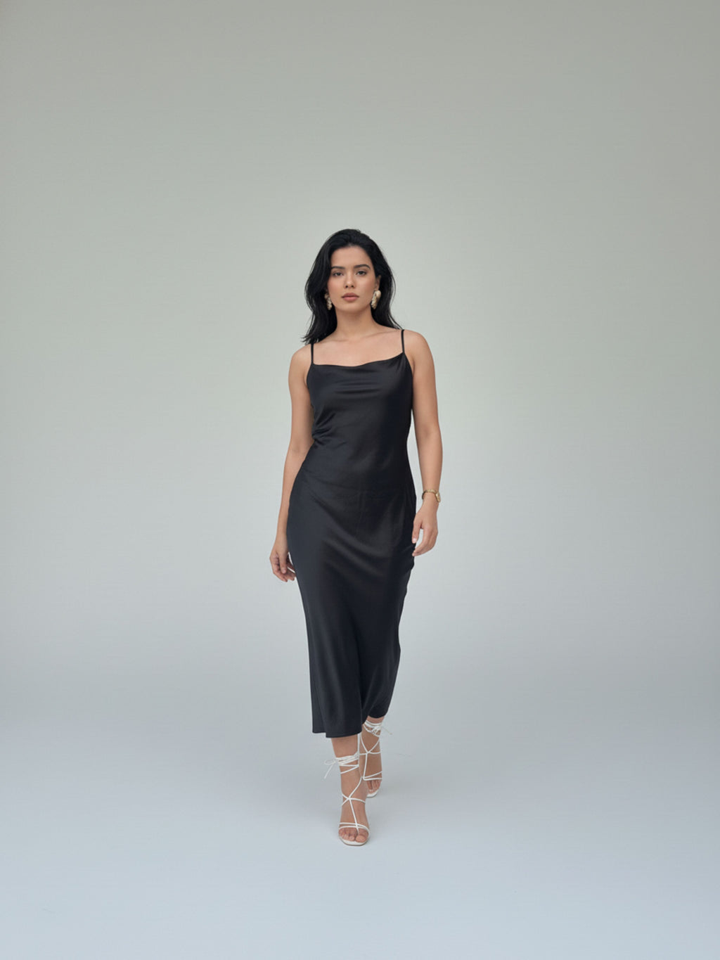 Vestido Naieli Cetim