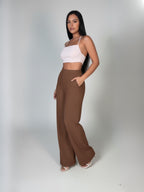 Calça de Linho Pantalona