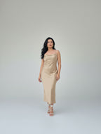 Vestido Naieli Cetim